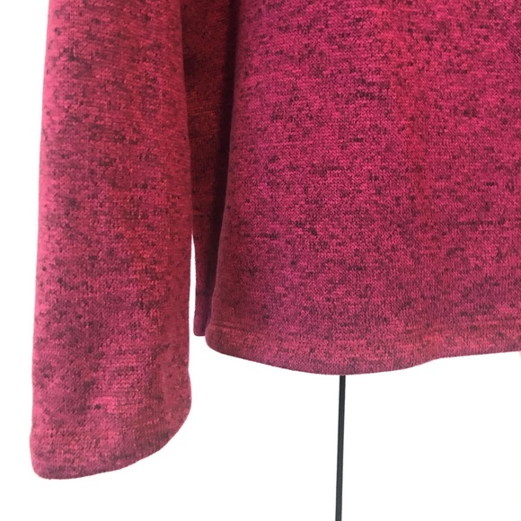 Never Worn cozy warm sweater with 1/4 button front - Picture 3 of 5